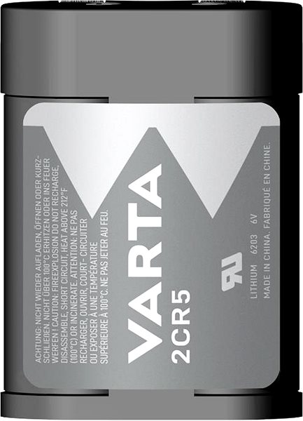 Fényképezőgép akkumulátor VARTA Photo Lithium Speciális lítium elem 2CR5 1 db ...
