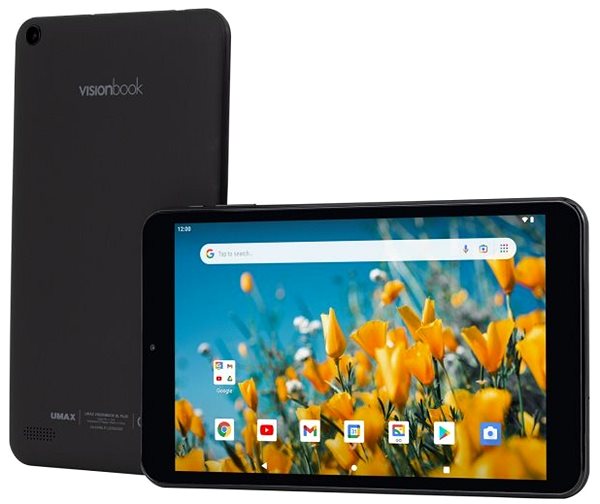 Tablet UMAX VisionBook 8L Plus 2GB/32GB fekete ...