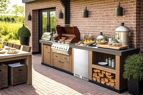 FRIGELUX RETT136A outdoor refrigerator.