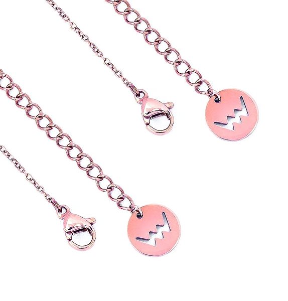 Náhrdelník VUCH Rose Gold Puzzle ...
