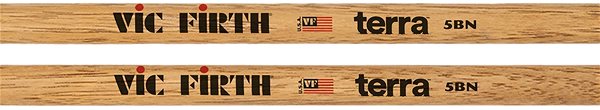Paličky na bicie VIC-FIRTH 5BTN American Classic Terra Series Drumsticks, Nylon Tip ...