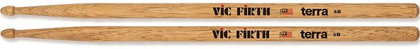 Paličky na bicie VIC-FIRTH 5BT American Classic Terra Series Drumsticks, Wood Tip ...