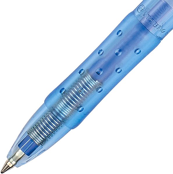 Kugelschreiber STABILO Liner blau - 2er-Pack ...