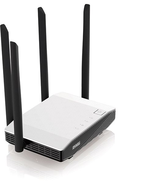 WiFi router Zyxel NBG6615-EU0101F Bočný pohľad