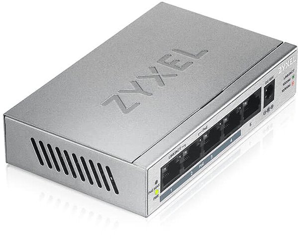 Switch Zyxel GS1005HP Lateral view