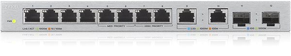 Switch Zyxel XGS1010-12 Connectivity (ports)