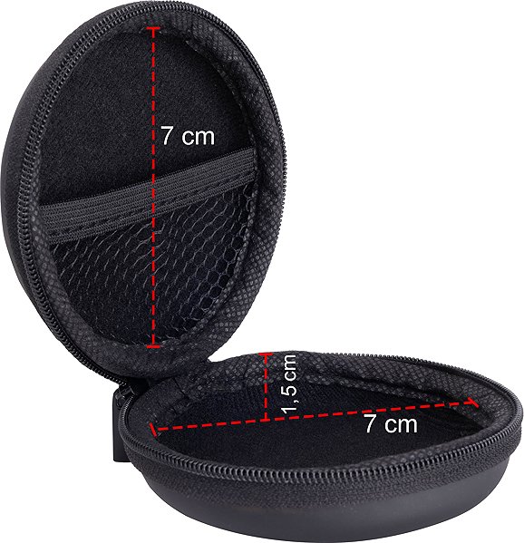 Headphone Case Veles-X Universal Mini Headphone Case HCASE-MINI ...