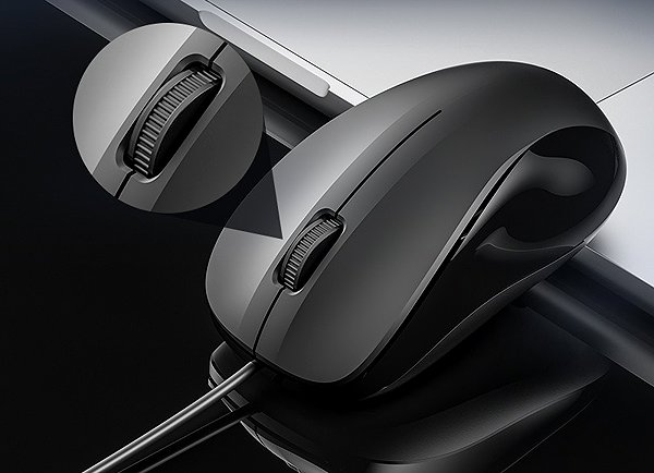 Keyboard and Mouse Set Vention USB Wired Full-Sized Silent Keyboard and Mouse Combo Black Slim Type - US ...