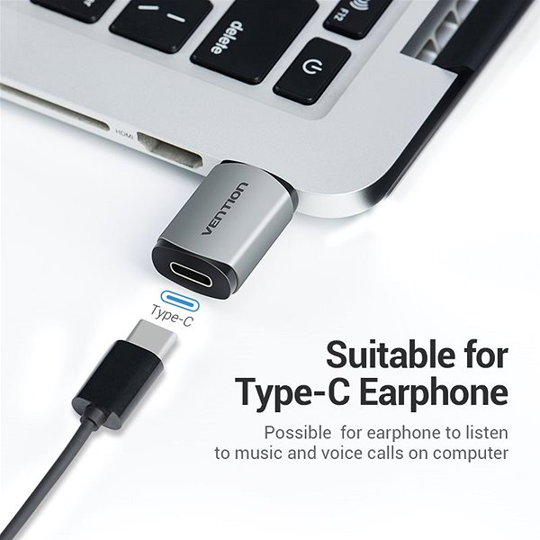 Külső hangkártya Vention USB to Type-C (USB-C) Sound Card Metal Type Jellemzők/technológia