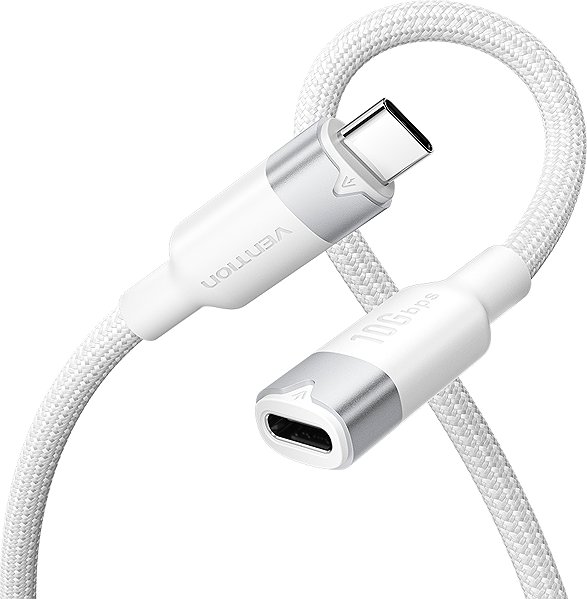 Data Cable Vention USB 3.2 Type-C Extension Cable 1m White ...