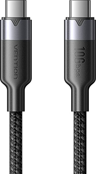 Data Cable Vention USB 3.2 Gen 2 Type-c Cable 0.5m Black ...