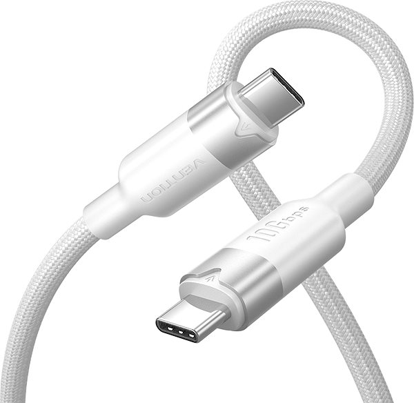Data Cable Vention USB 3.2 Gen 2 Type-c Cable 1m White ...