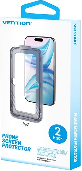 Glass Screen Protector Vention HD Tempered Glass Screen Protector for iPhone 16 6.1