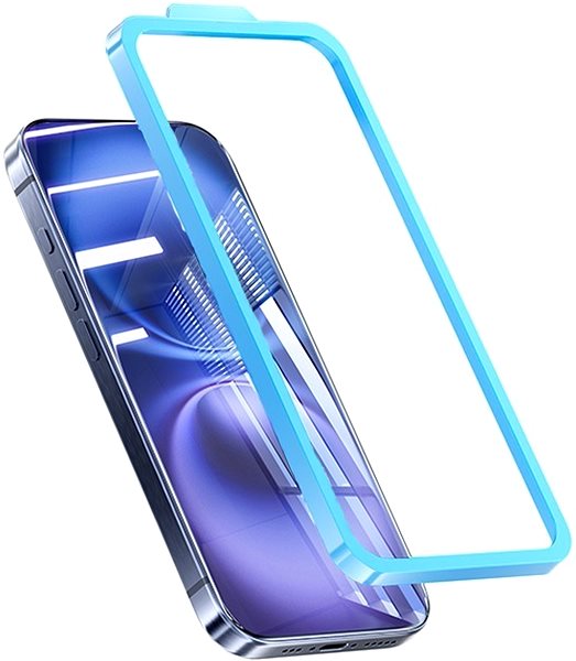 Glass Screen Protector Vention All-in-One Dust Removal HD Tempered Film iPhone 16 Pro Dust Bin 6.7 inch ...