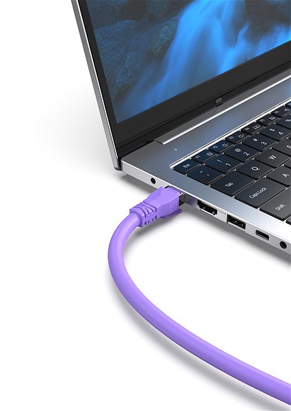 Sieťový kábel Vention Cat.6A SFTP Industrial Flexible Patch Cable 0.2M Purple Možnosti pripojenia (porty)