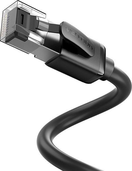 Ethernet Cable Vention LSZH Cat.8 SFTP Ethernet Patch Cable 2M Black ...