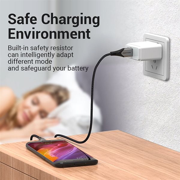Datenkabel Vention Reversible USB 2.0 auf Micro USB Cable 3 m Gray Aluminum Alloy Type Lifestyle
