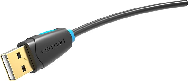 Dátový kábel Vention USB2.0 Extension Cable 3M Black ...