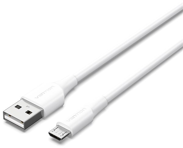 Adatkábel Vention USB 2.0 to micro USB 2A Cable 1m White ...