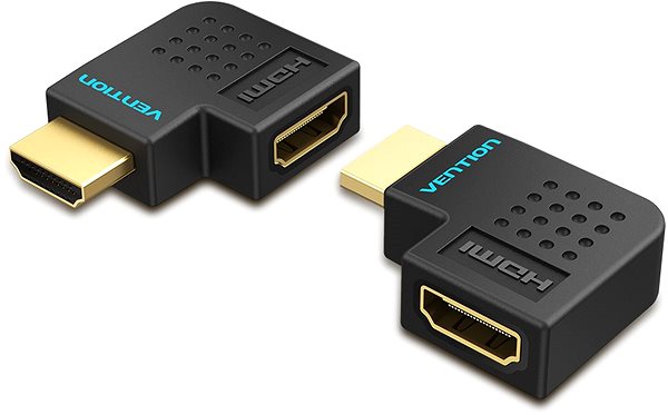 Adapter Vention HDMI Male to HDMI Female Adapter 90° Features/technology