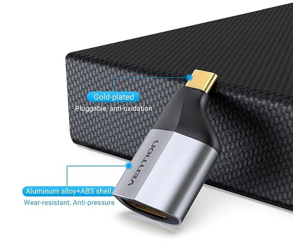 Adapter Vention Type-C (USB-C) Male to HDMI Female Adapter Mermale/Technologie