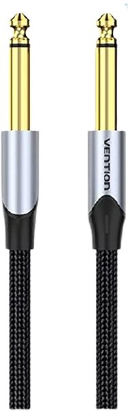 Audio-Kabel Vention Cotton Braided 6.5mm Male to Male Audio Cable 0.5M Gray Aluminum Alloy Type Mermale/Technologie