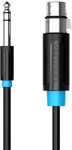 Audio kábel Vention 6.3mm Male to XLR Female Audio Cable 1.5m Black Jellemzők/technológia