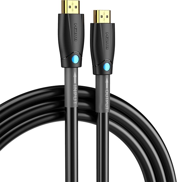 Video Cable Vention HDMI Cable 20M Black for Engineering Lateral view