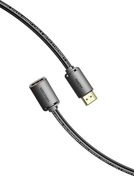 Videokabel Vention HDMI 1.4 Extension 4K HD Cable PVC Type 3M Black ...