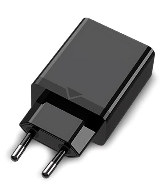 AC Adapter Vention 1-port USB Wall Quick Charger (18W) Black ...