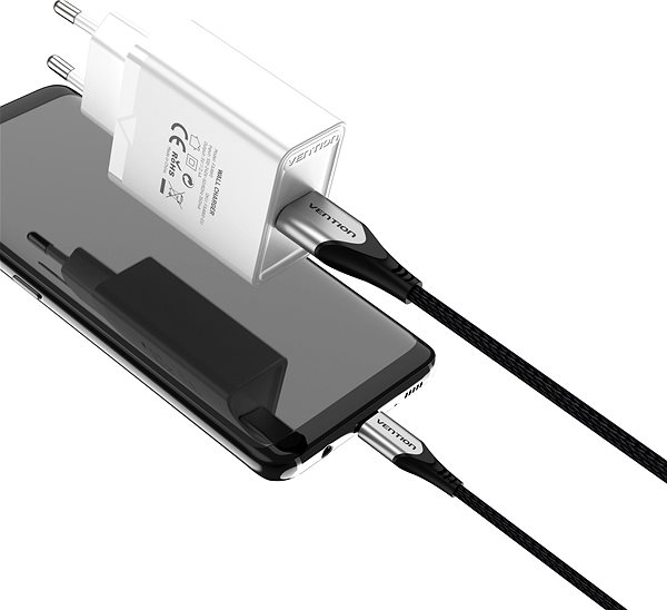 Netzladegerät Vention 1-port USB Wall Charger (12W) White Mermale/Technologie