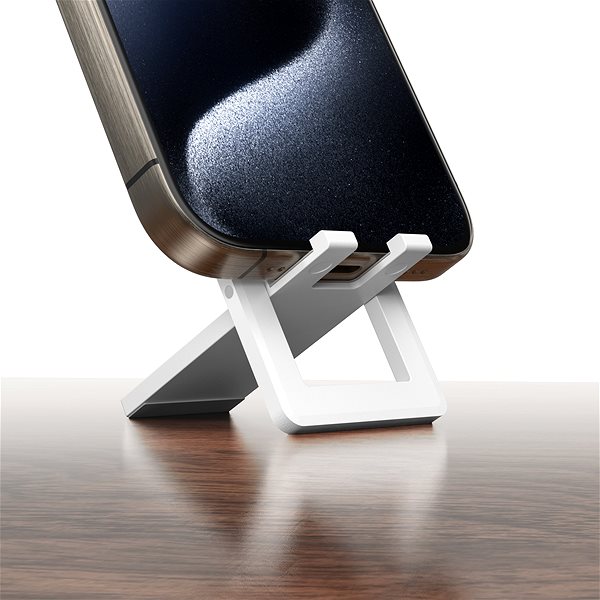 Držák na mobilní telefon Vention Portable Phone Stand for Desk White Plastic Type ...