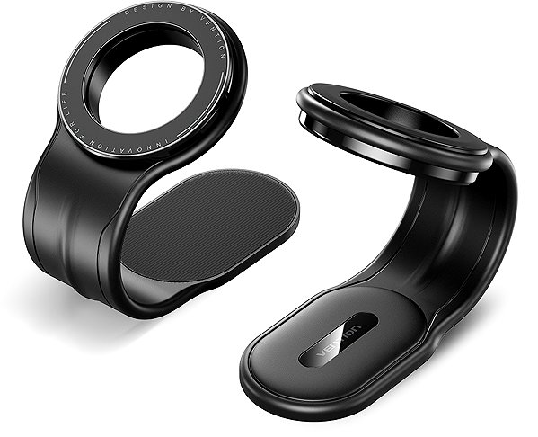 Phone holder Vention Car mounted magnetic phone holder black ...