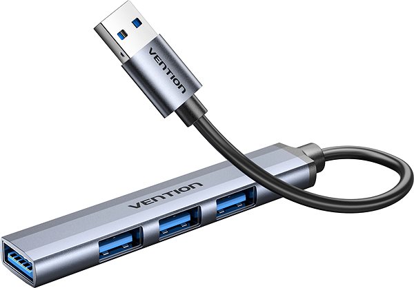 USB Hub Vention SuperMini USB 3.0 HUB 0.15m Gray ...