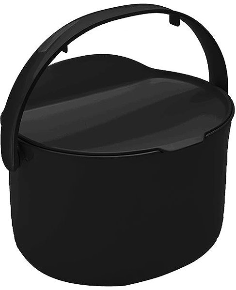 Rubbish Bin Organco Daily bio-waste bin, black ...