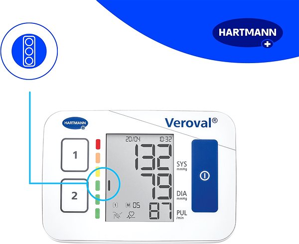 Manometer HARTMANN Veroval Compact Mermale/Technologie