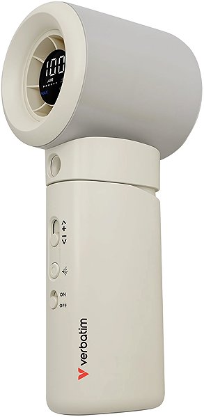 Ventilator VERBATIM Cool 'n' Go Aqua Breeze weiß/grau ...