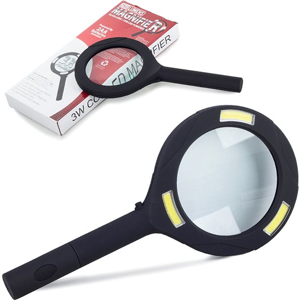 Nagyító Verk kézi olvasó, SMD LED-ekkel ...