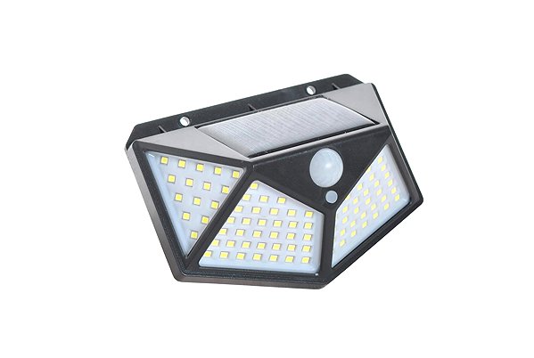 Garden lighting Verk 24240 Solar outdoor 100 LED SMD lighting with motion sensor .