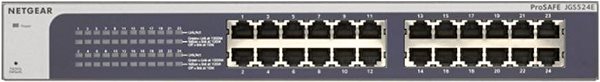 Switch Netgear JGS524 Anschlussmöglichkeiten (Ports)