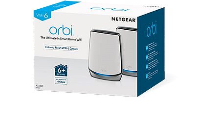 WiFi System Netgear Orbi AX6000 Packaging/box