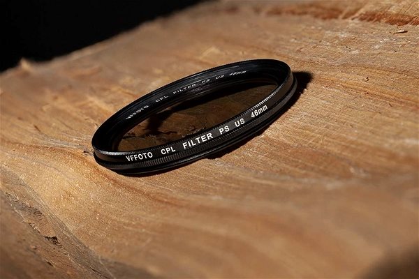 VFFOTO PS Ultra Slim 46mm polarising filter.