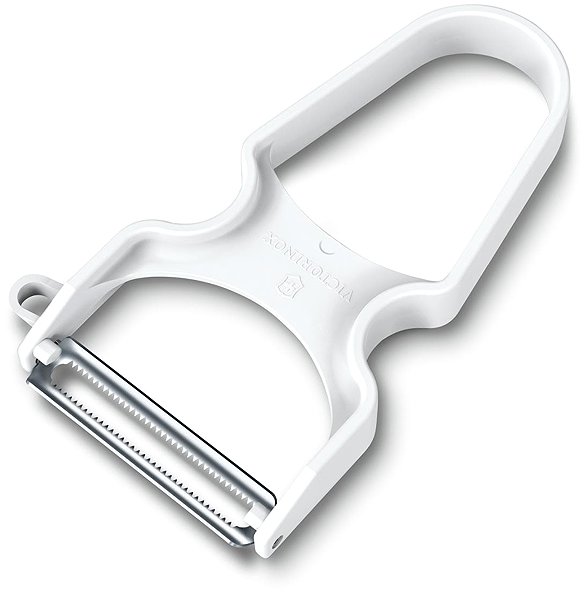 Potato peeler Victorinox Rapid potato peeler with serrated blade plastic white .