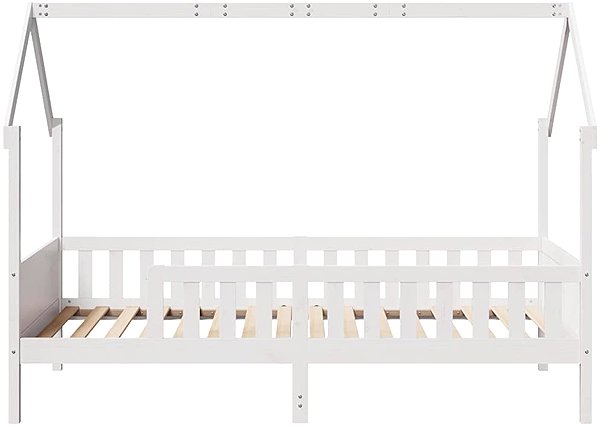 vidaXL Children's house bed 80×200cm 850705, white