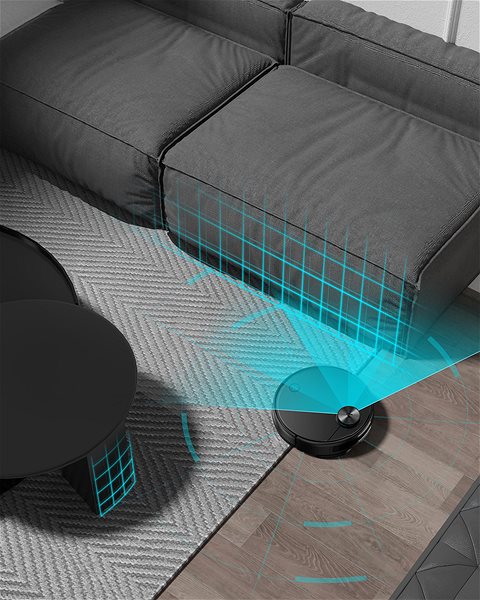 Robot Vacuum VIOMI V3, Black Features/technology