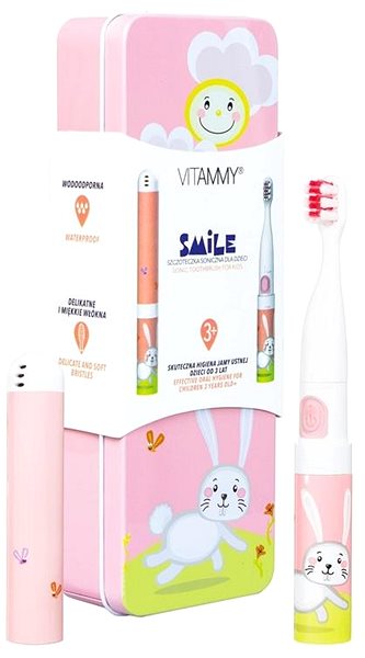 Electric Toothbrush VITAMMY SMILE bunny, from 3 years ...