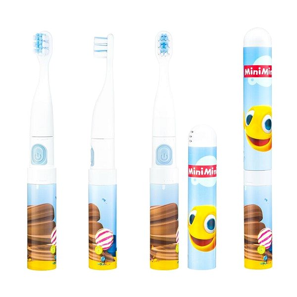 Elektrická zubná kefka VITAMMY SMILE MiniMIni+ Ryby, od 3 rokov ...