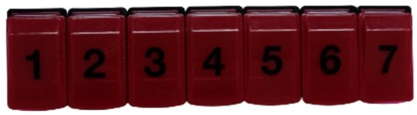 Vitility 70610250 weekly pill box.