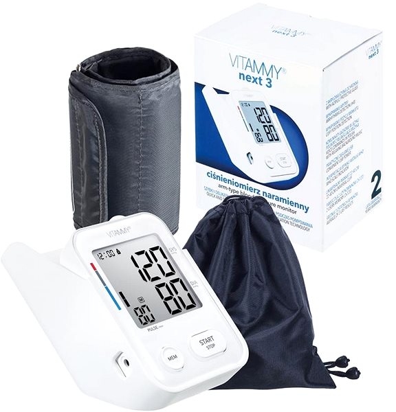Vérnyomásmérő VITAMMY NEXT 3+ + adapter ...