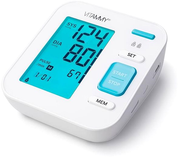 Vérnyomásmérő VITAMMY NEXT 5 + Micro-USB adapter ...